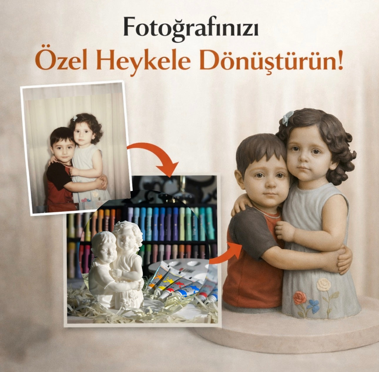 Boyanabilir Anı Heykeli